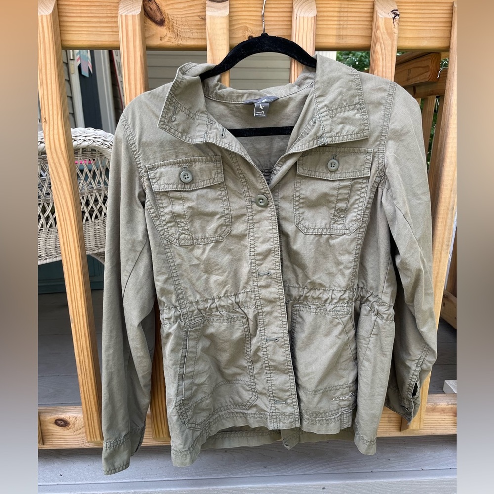 Light army green jacket